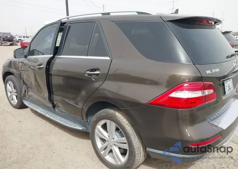 2013 Mercedes-Benz Ml 350 from USA, damaged, VIN 4JGDA5JB6DA162951